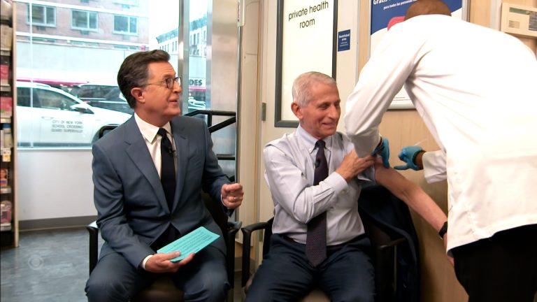 Stephen Colbert Takes Dr. Fauci to Get Covid Booster on His Late-Night ‘Comedy’ Show – OutKick – uBetMobile.com