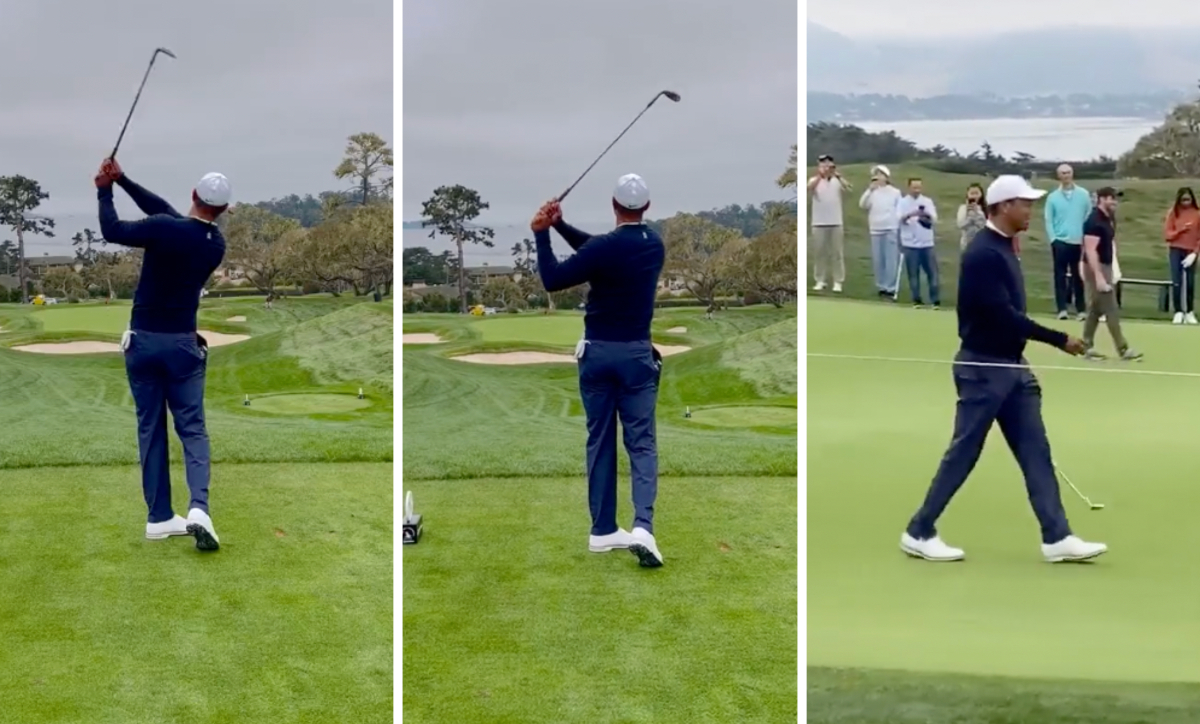 , Tiger Woods Plays A Round At His Par 3 Course At Pebble Beach: Video &#8211; uBetMobile.com