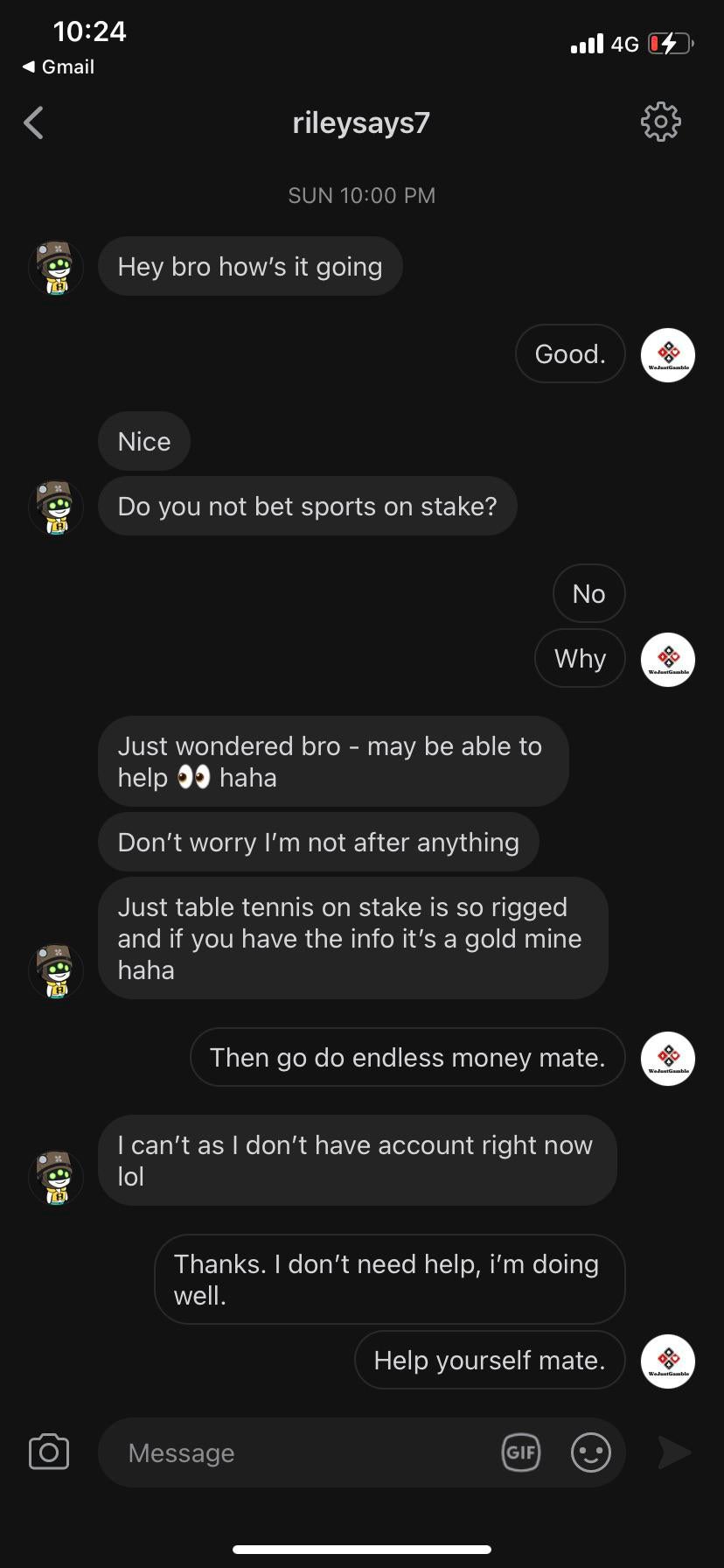 , Trust me bro. : gambling &#8211; uBetMobile.com