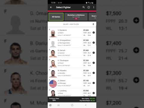 , UFC breakdown &#038; picks : gambling &#8211; uBetMobile.com