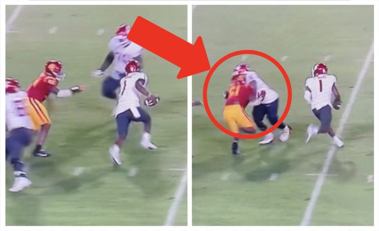 WSU Player Grant Stephens Ejected On Awful Targeting Simply call – OutKick – uBetMobile.com