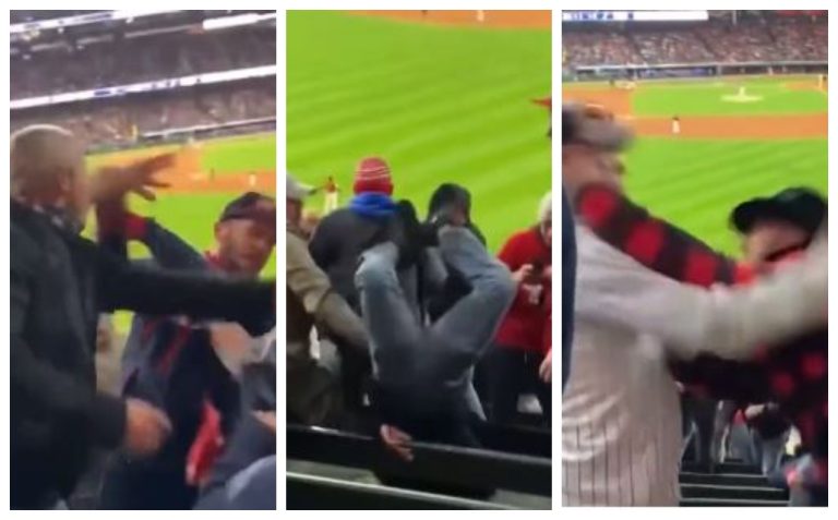 Yankees-Guardians Enthusiasts Fight In Stands, 1 Fan Sent Flying & Yet another Will take Superman Punch – OutKick – uBetMobile.com