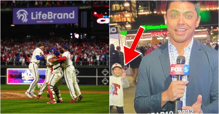 Young Phillies Enthusiast Flips Off Padres Reporter Just after NLCS – uBetMobile.com