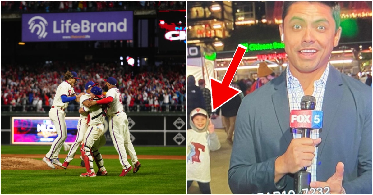 , Young Phillies Enthusiast Flips Off Padres Reporter Just after NLCS &#8211; uBetMobile.com