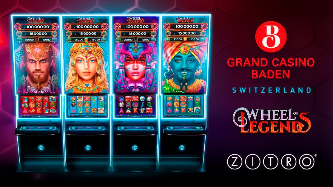 , Zitro expands Switzerland footprint through Wheel of Legends installation at Grand Casino Baden &#8211; uBetMobile.com