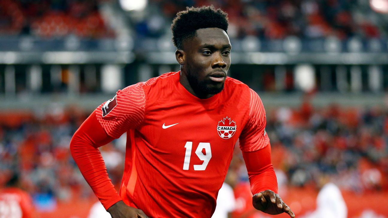 Canada&#8217;s Alphonso Davies not in danger of missing World Cup &#8211; uBetMobile.com