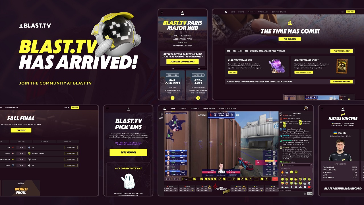 BLAST launches revolutionary new way to watch esports with BLAST.tv – European Gaming Industry News &#8211; uBetMobile.com