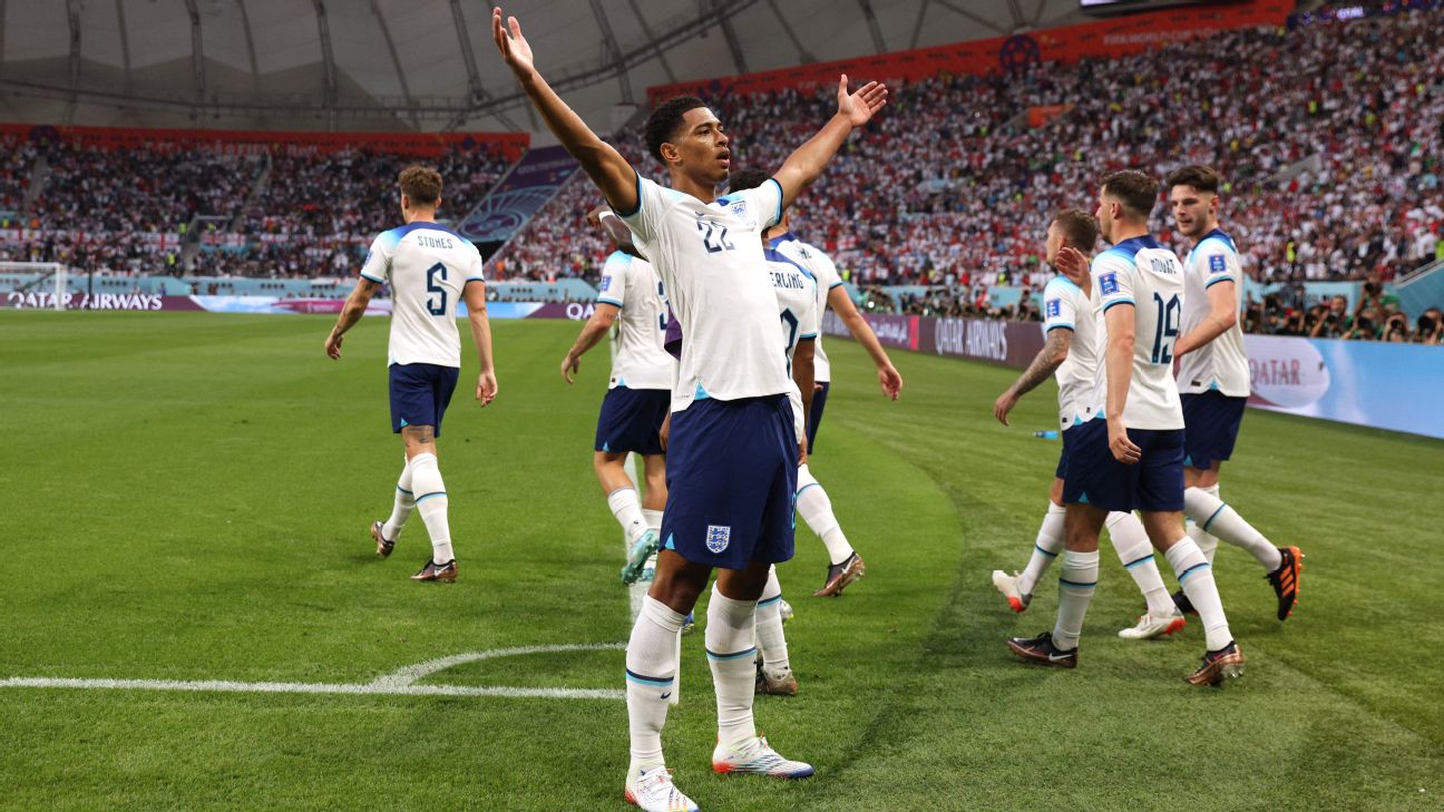 Jude Bellingham shines in England&#8217;s World Cup win vs. Iran &#8211; uBetMobile.com