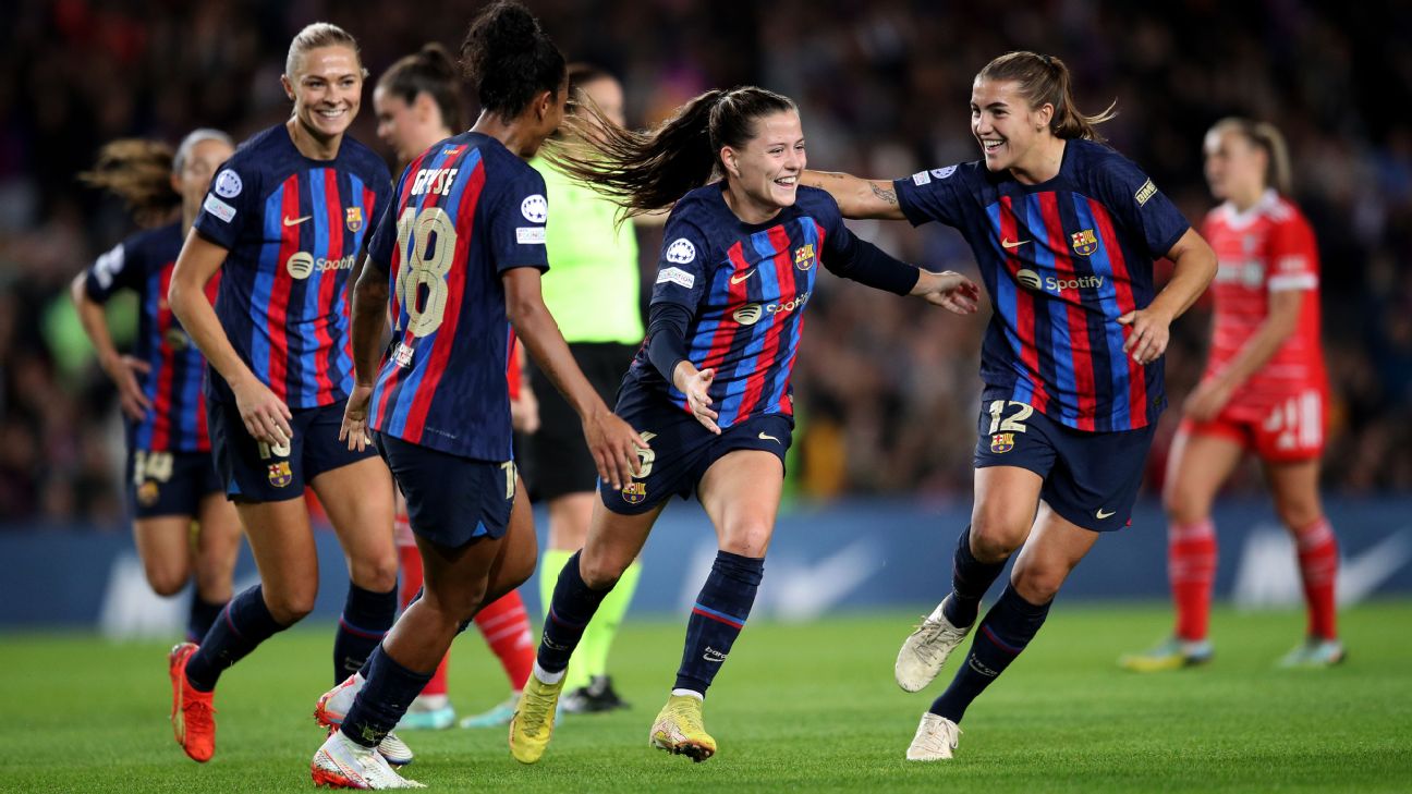 Women&#8217;s Champions League: Barcelona dominance, Madrid falter &#8211; uBetMobile.com