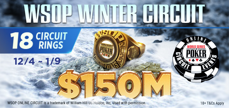 At Least $150M Up For Grabs In GGPoker’s WSOP Winter Circuit – European Gaming Industry News &#8211; uBetMobile.com