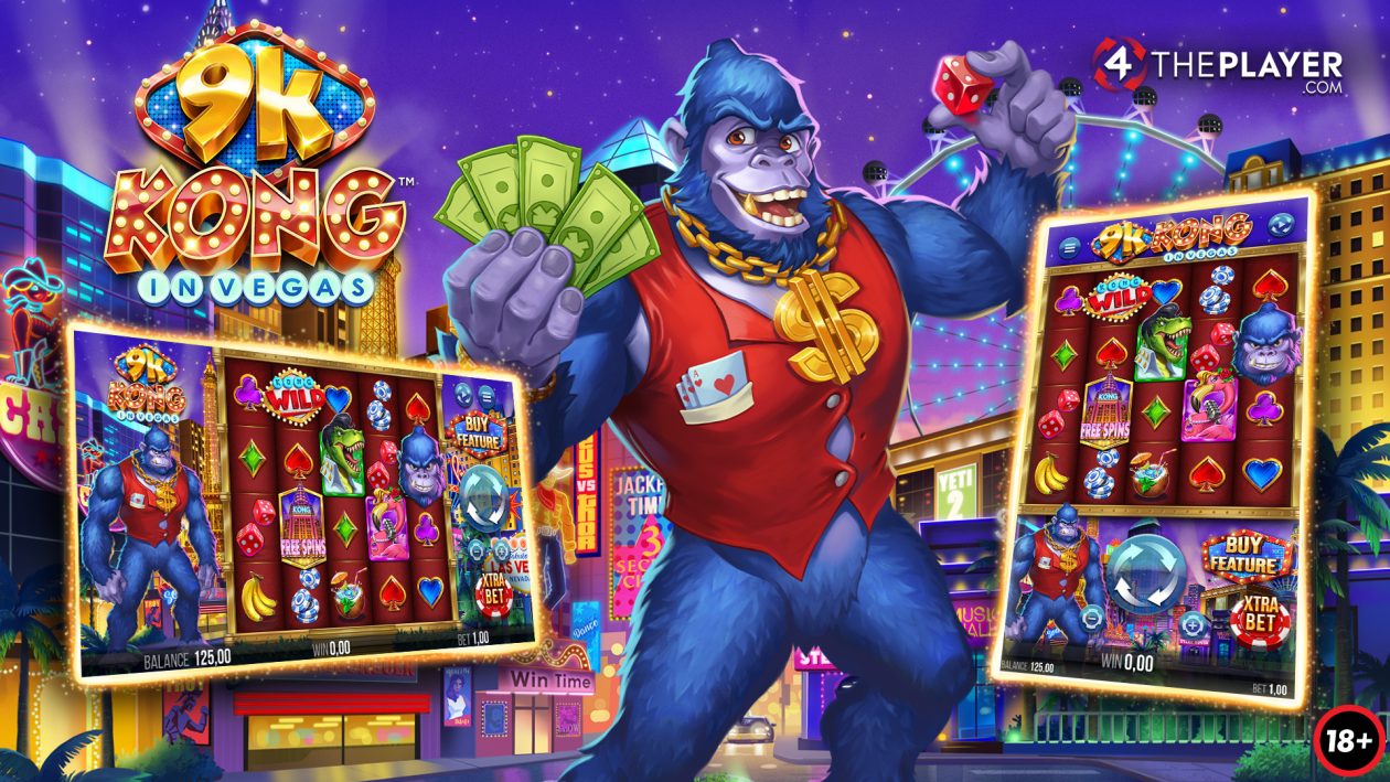 Go Ape in Las Vegas with 9k Kong in Vegas, released today By 4ThePlayer – European Gaming Industry News &#8211; uBetMobile.com