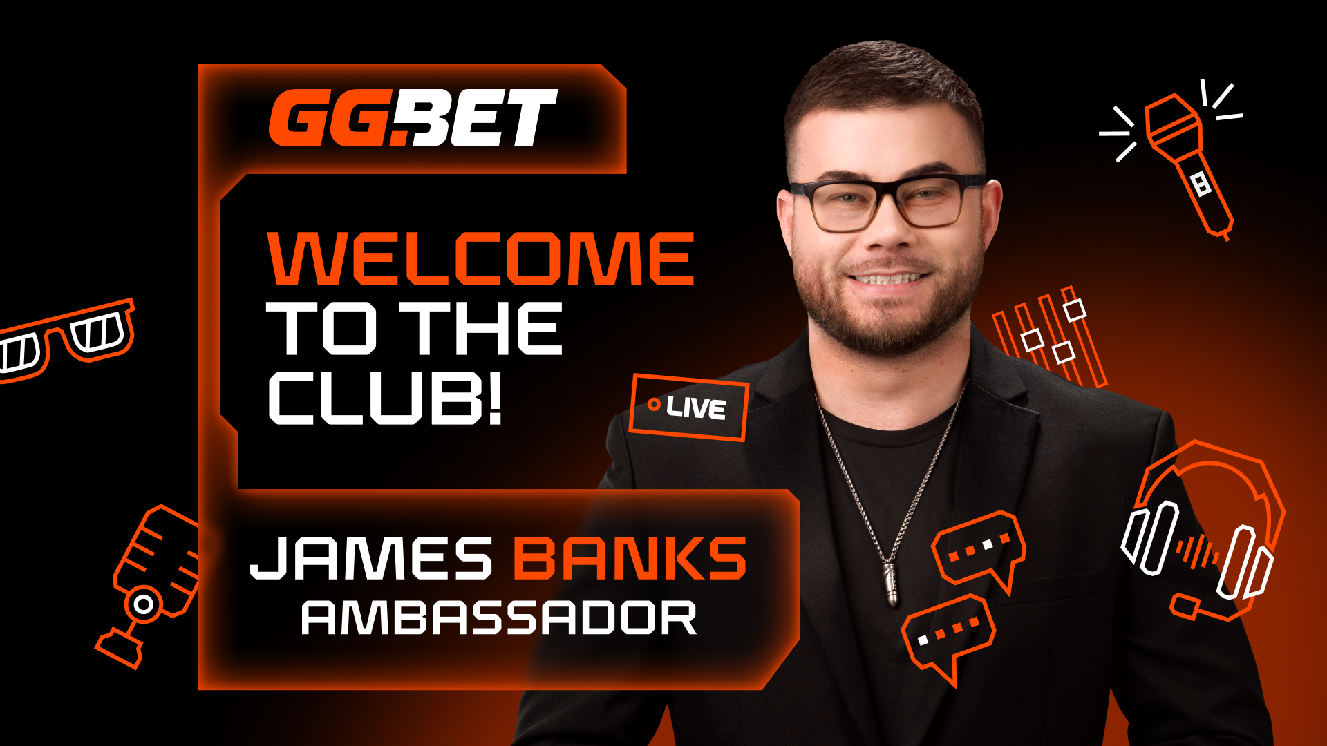 James Banks, esports tournament host and commentator extraordinaire, is GG.BET’s new ambassador – European Gaming Industry News &#8211; uBetMobile.com