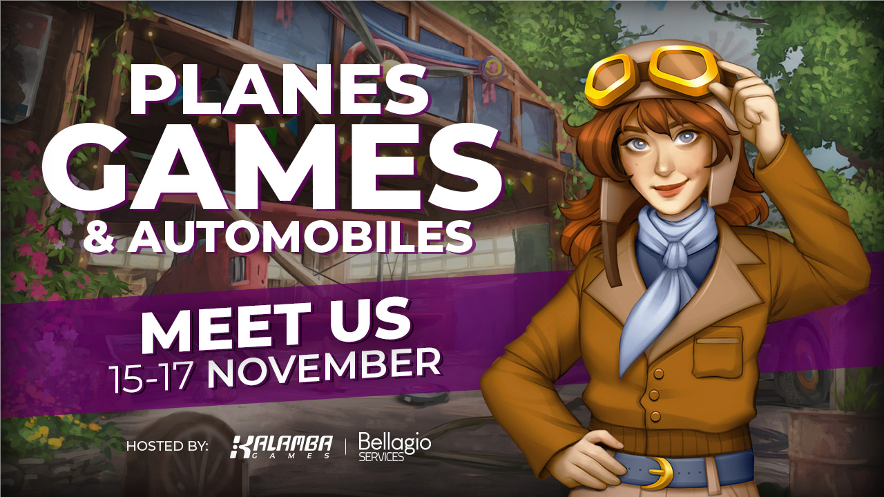 Kalamba Games and Bellagio Services invite visitors to Planes, Games and Automobiles event 15th-17th November – European Gaming Industry News &#8211; uBetMobile.com