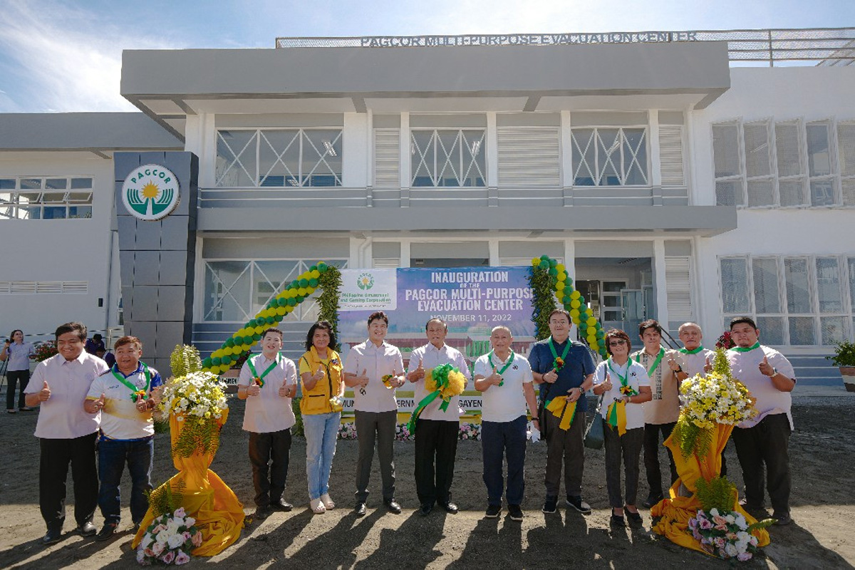 PAGCOR’s emergency facility formally opens in flood-prone Pangasinan town – European Gaming Industry News &#8211; uBetMobile.com