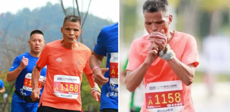 50-Year-Old Chinese Man Runs 3:28 Marathon While Smoking Cigarettes – uBetMobile.com