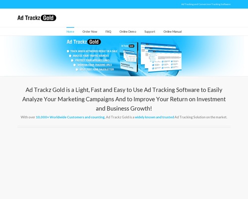 Ad Trackz Gold – Ad Tracking and Link Cloaking – uBetMobile.com