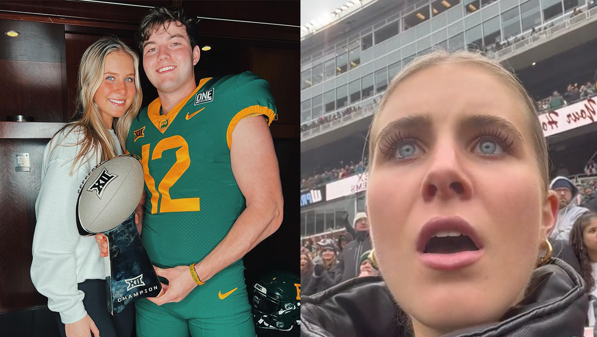 , Baylor Girlfriend&#8217;s Reaction To TCU Loss Goes From Joy To Heartbreak &#8211; uBetMobile.com