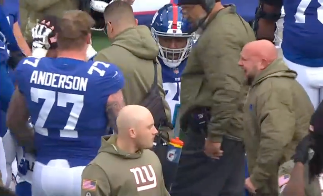 , Brian Daboll Goes Berserk On Giants Lineman Over Crucial False Start &#8211; uBetMobile.com