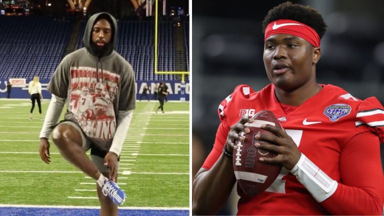 Colts WR Parris Campbell Wears Shirt Commemorating Ex-Buckeyes Teammate Dwayne Haskins – Mobile Betting Online – uBetMobile.com