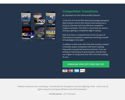 Competition Newaza Transitions – uBetMobile.com