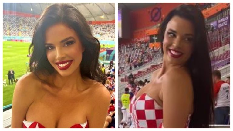 Croatia Fan Ivana Knoll Showed A Lot Of Skin During World Cup Win Over Canada – Mobile Betting Online – uBetMobile.com