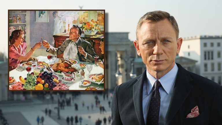 Daniel Craig Is A Big Thanksgiving Guy – Mobile Betting Online – uBetMobile.com