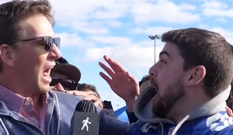 Eli Manning Surprises Giants Enthusiasts Outdoors Of Tailgate, Hilarity Ensues – uBetMobile.com