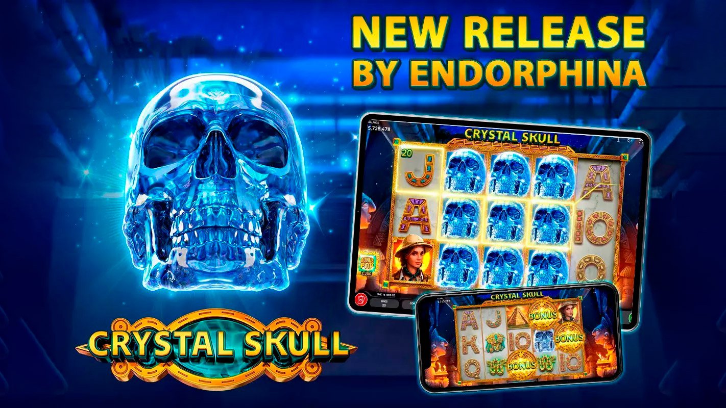 , Endorphina launches new adventure slot game Crystal Skull &#8211; uBetMobile.com