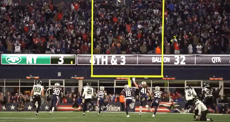 Epic On-Field Video Shows 66K Patriots Fans EXPLODE On Walk-Off TD – uBetMobile.com