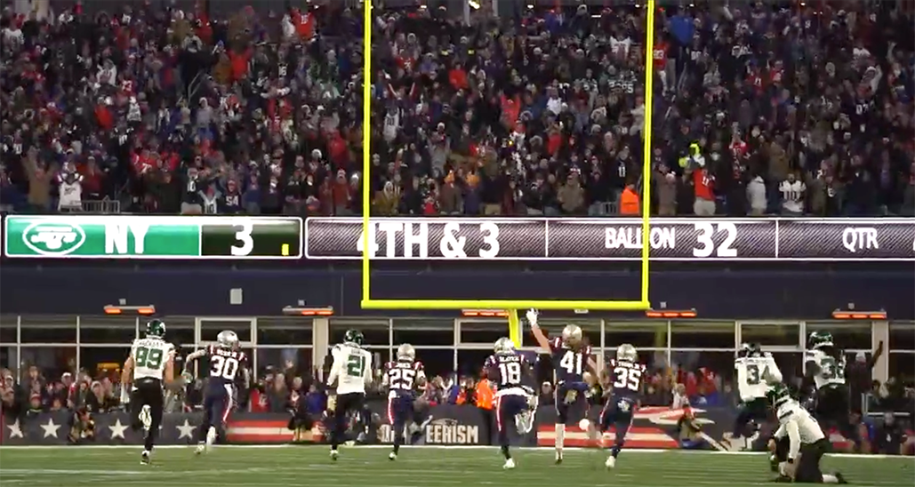 , Epic On-Field Video Shows 66K Patriots Fans EXPLODE On Walk-Off TD &#8211; uBetMobile.com