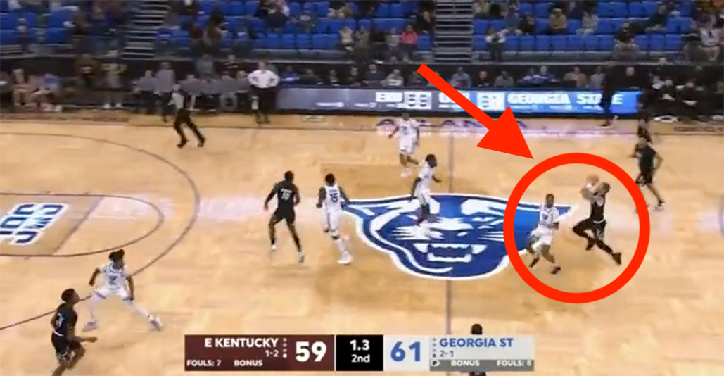 , Epic Scenes As EKU Drains WILD Buzzer-Beater From Beyond 1/2-Court &#8211; uBetMobile.com