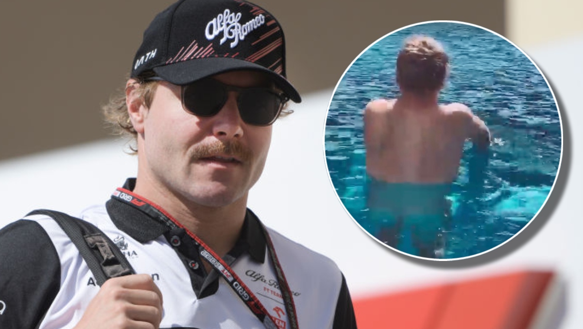 , F1&#8217;s Valtteri Bottas Celebrates Stop Of Year With Skinny-Dipping Sesh &#8211; uBetMobile.com