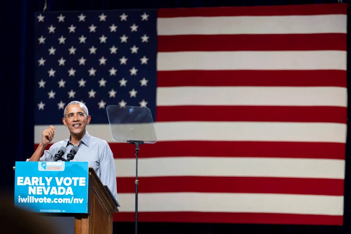 , Former President Barack Obama Stumps in Nevada for Dems &#8211; uBetMobile.com