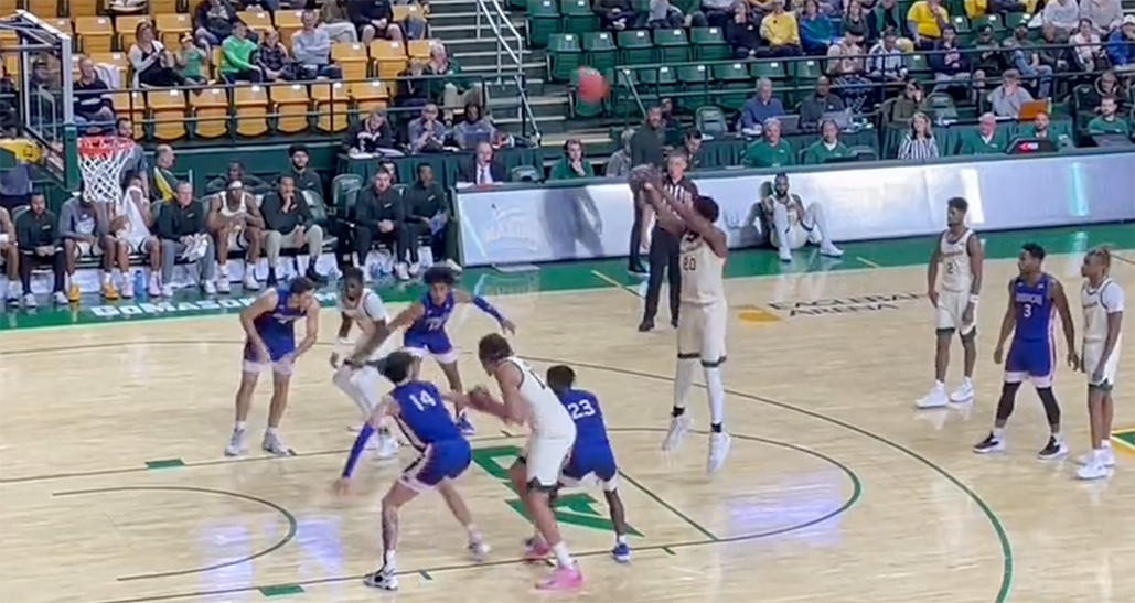 , George Mason Hooper Goes Viral For Odd Jumping Free of charge Toss Method &#8211; uBetMobile.com