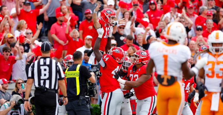 Georgia No. 1 In Playoff Rankings, Ohio State Falls To No. 5 – Mobile Betting Online – uBetMobile.com