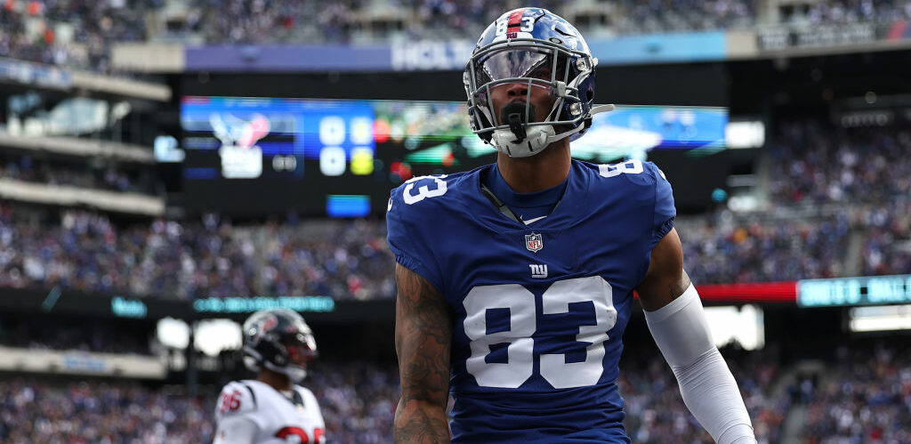 , Giants TE Hits Viral TikTok Strut After First NFL TD, Puts On For Baltimore &#8211; uBetMobile.com