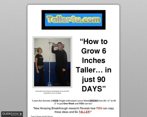 GrowTaller4U Affiliate Makes $11,348 in Past 3 Months – uBetMobile.com