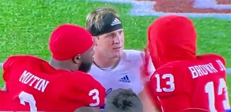 Houston Opens Investigation After Receiver Slaps Opponent In Postgame – uBetMobile.com