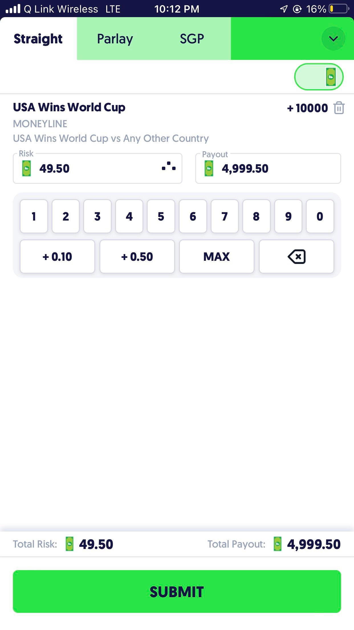 , How about this one? 5$ for everyone that comments and upvotes via cash app if I win! : gambling &#8211; uBetMobile.com