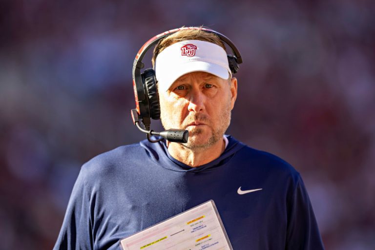 Hugh Freeze Looks Distraught As UConn Snap Bowl Drought, Storm Field – uBetMobile.com