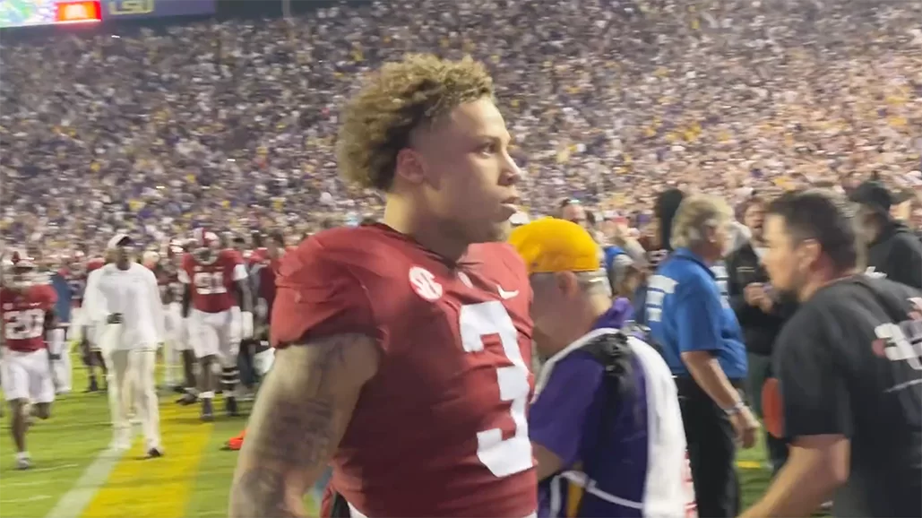 , Jermaine Burton Exits Field Swiftly At LSU Before Hostile Situation &#8211; uBetMobile.com