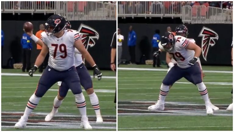 Justin Fields Drills Lineman With Pass During Bears Loss To Falcons – uBetMobile.com