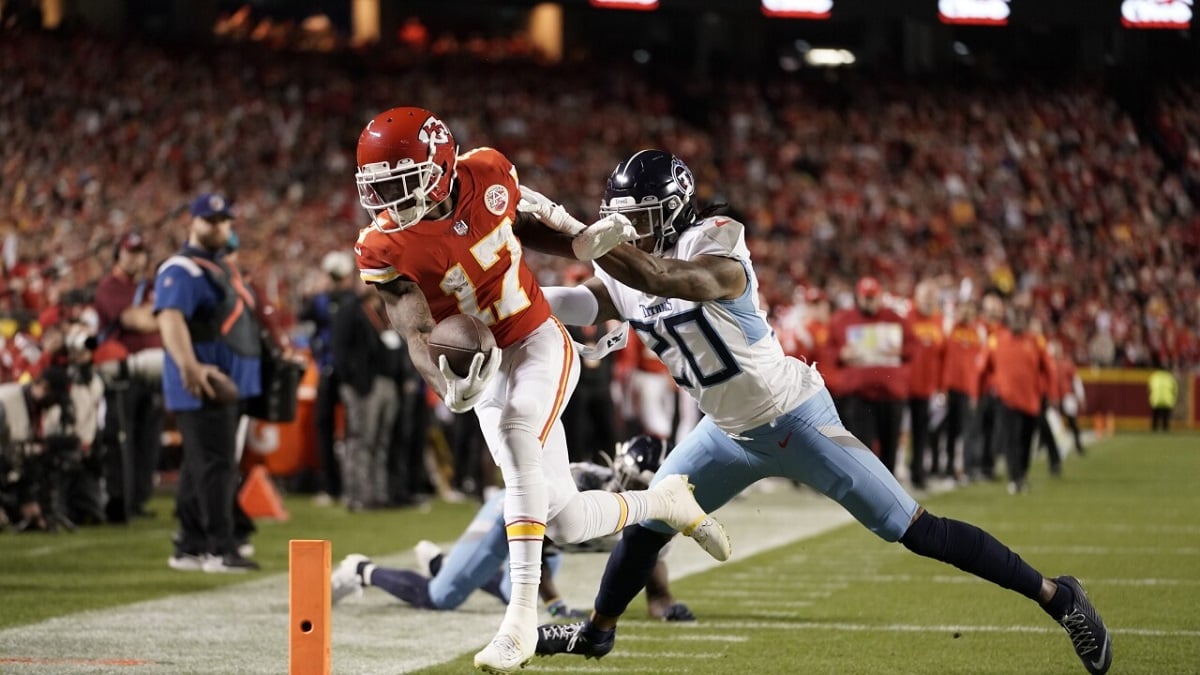 , KC Chiefs WR Mecole Hardman (Stomach Injury) on IR &#8211; uBetMobile.com