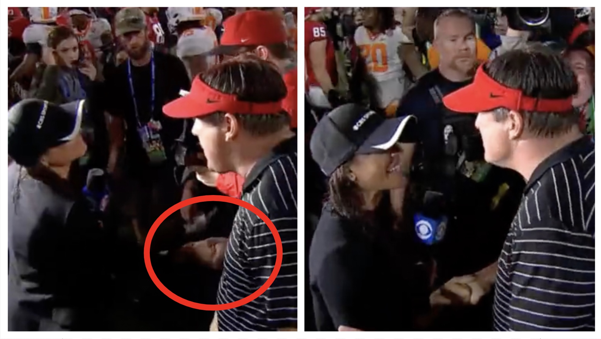 , Kirby Clever Presents Reporter Very Intense Handshake – OutKick &#8211; uBetMobile.com