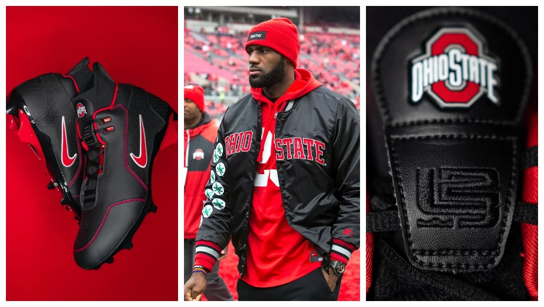 , LeBron James Items Ohio State Players Tailor made Cleats In advance Of Michigan Recreation – Mobile Betting On-line &#8211; uBetMobile.com