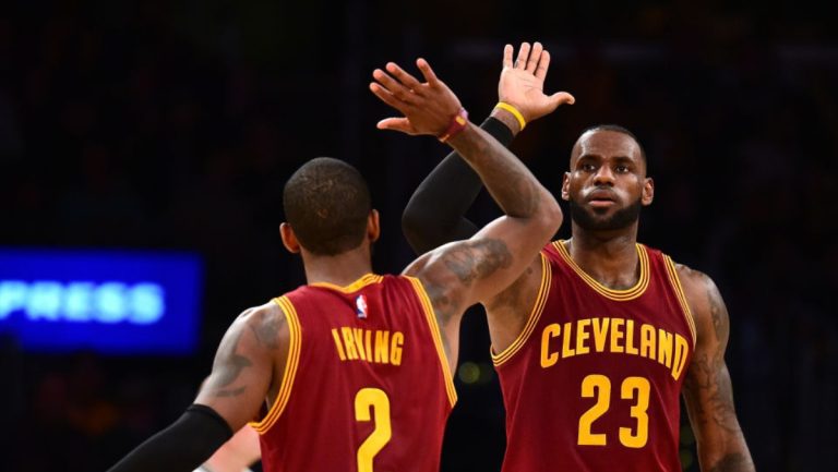 LeBron James Pounds Table For Kyrie Irving Forgiveness – Mobile Betting Online – uBetMobile.com