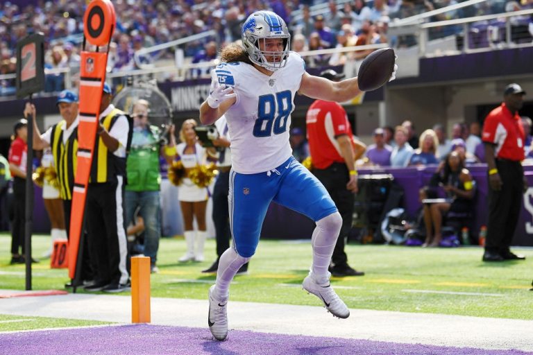 Lions Trade T.J. Hockenson To Minnesota – OutKick – uBetMobile.com