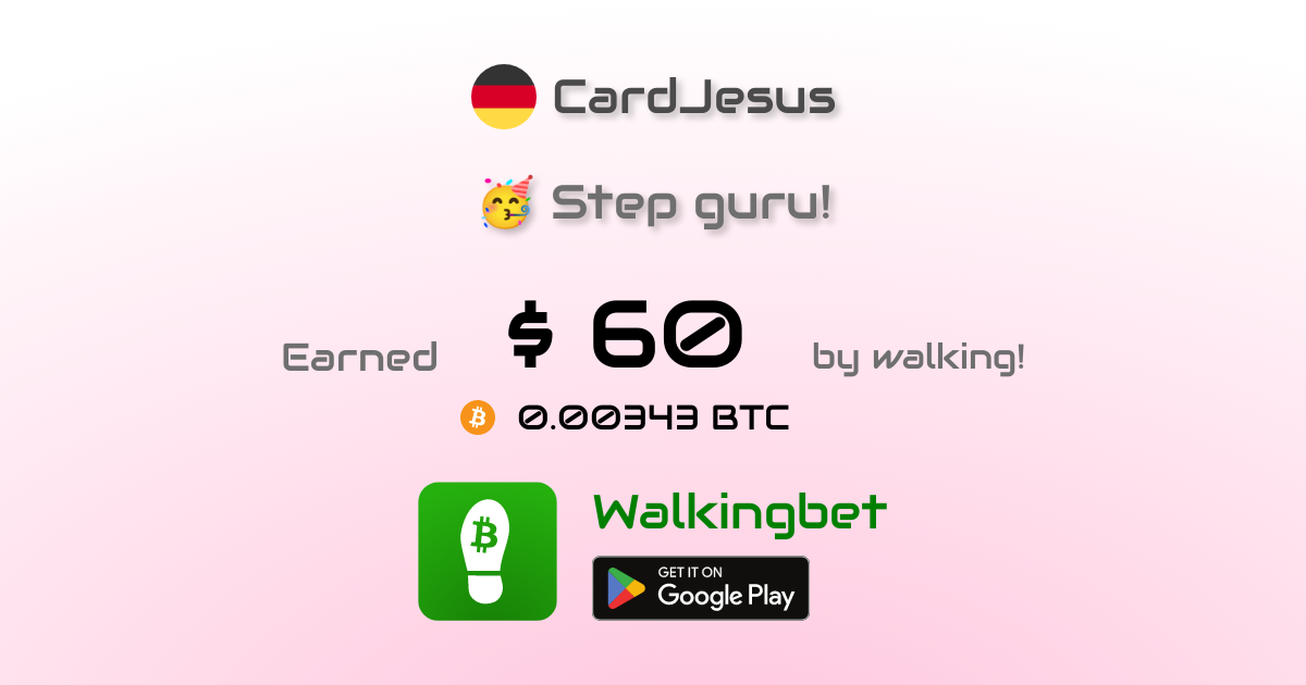 , My results for 2 weeks of walking! : gambling &#8211; uBetMobile.com