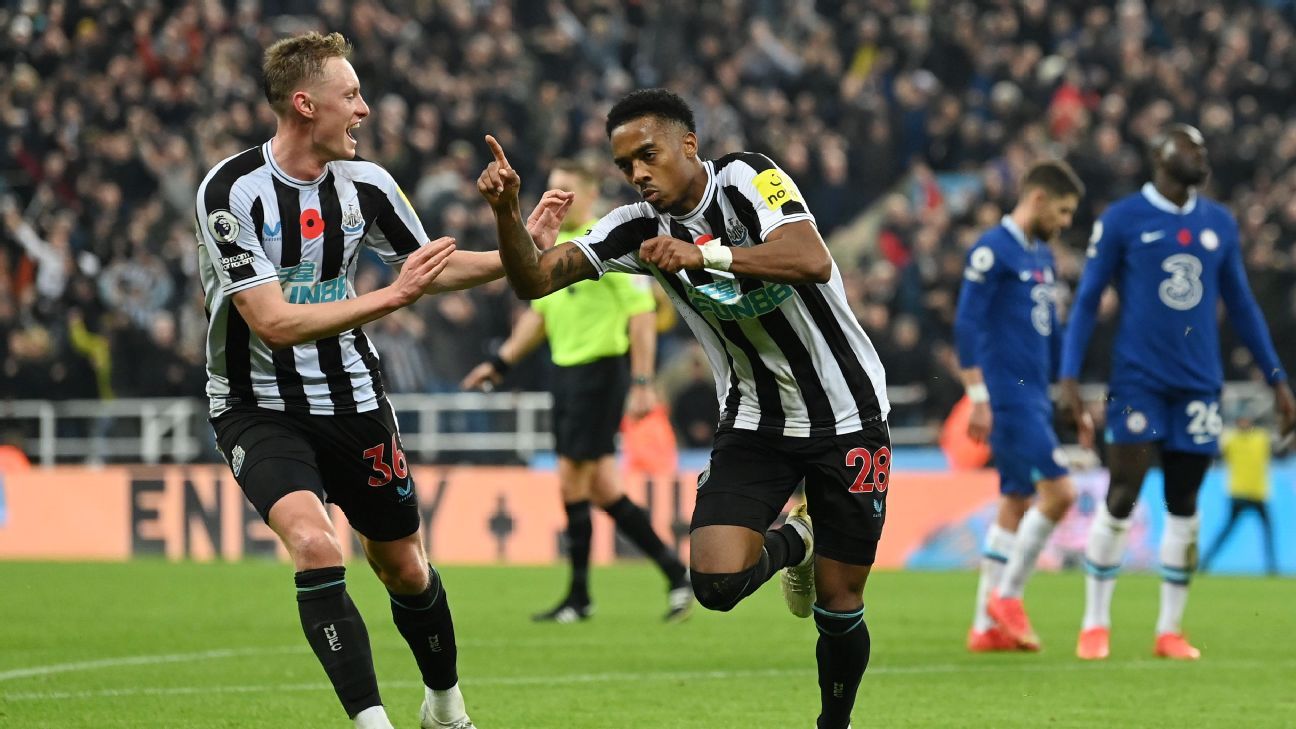 , Newcastle United vs. Chelsea &#8211; Football Match Report &#8211; November 12, 2022 &#8211; uBetMobile.com