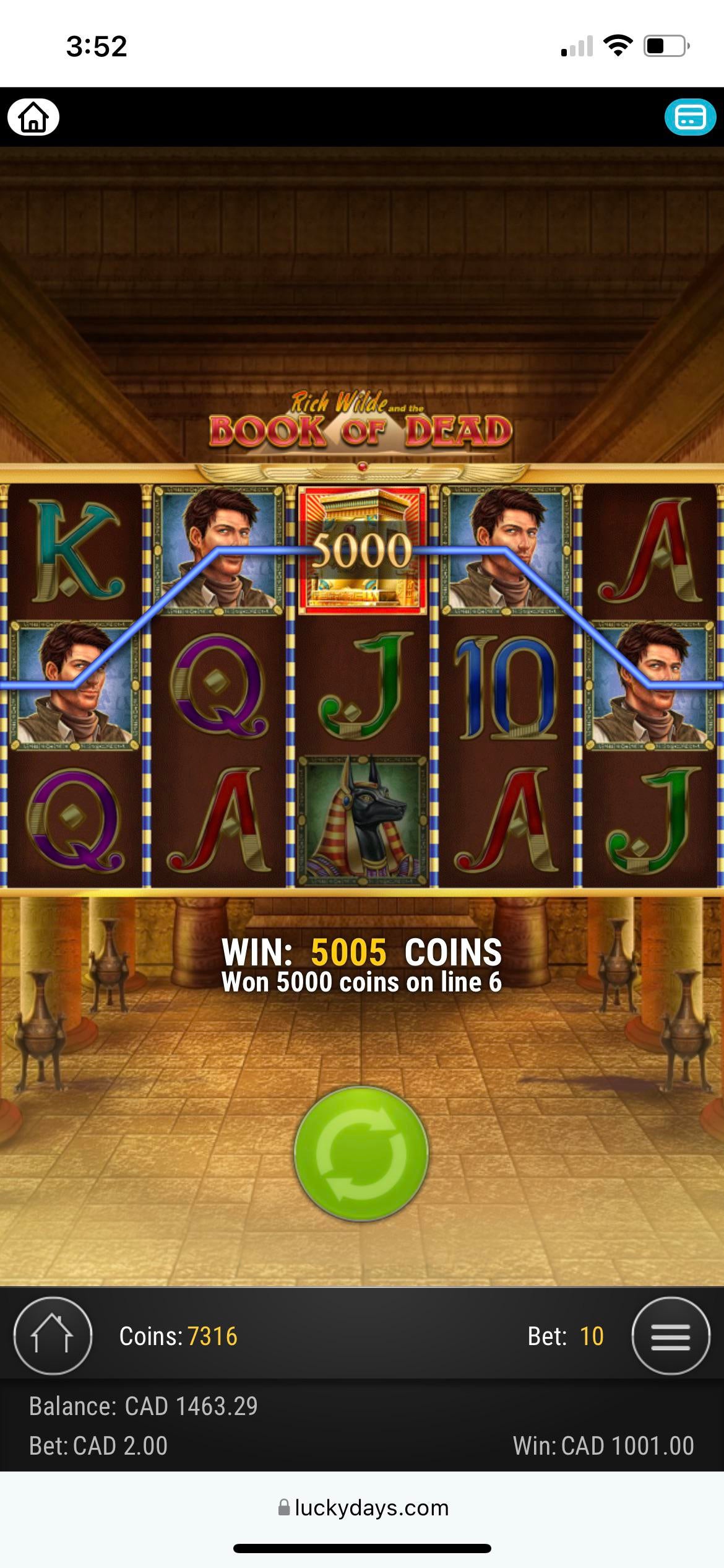 , Nice little Saturday evening hit : gambling &#8211; uBetMobile.com